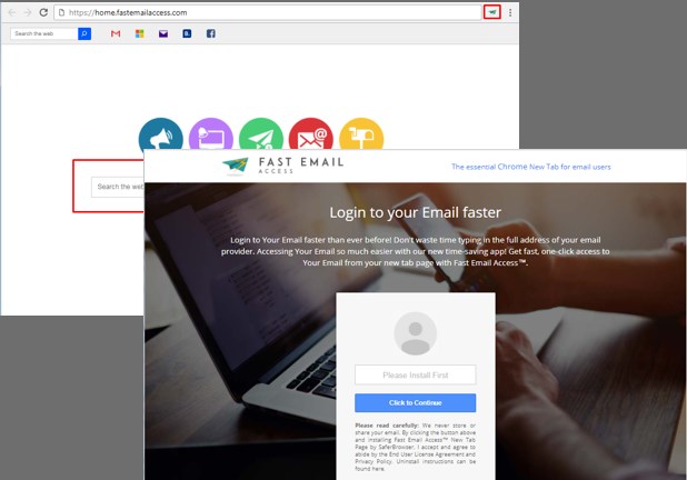 How To Remove Home.fastemailaccess.com Browser Redirect Virus